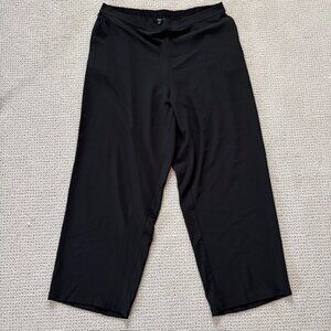 Brass Clothing Wide-Leg Pull-On Dress Pants – Black, Size 2X